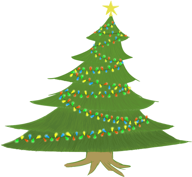 Christmas Tree Xd Gif By Art Love 2000 - Christmas Tree (884x836)