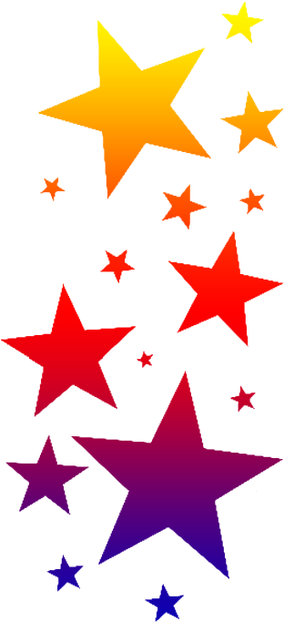 Party Add Ons - Stars Vector (314x723)