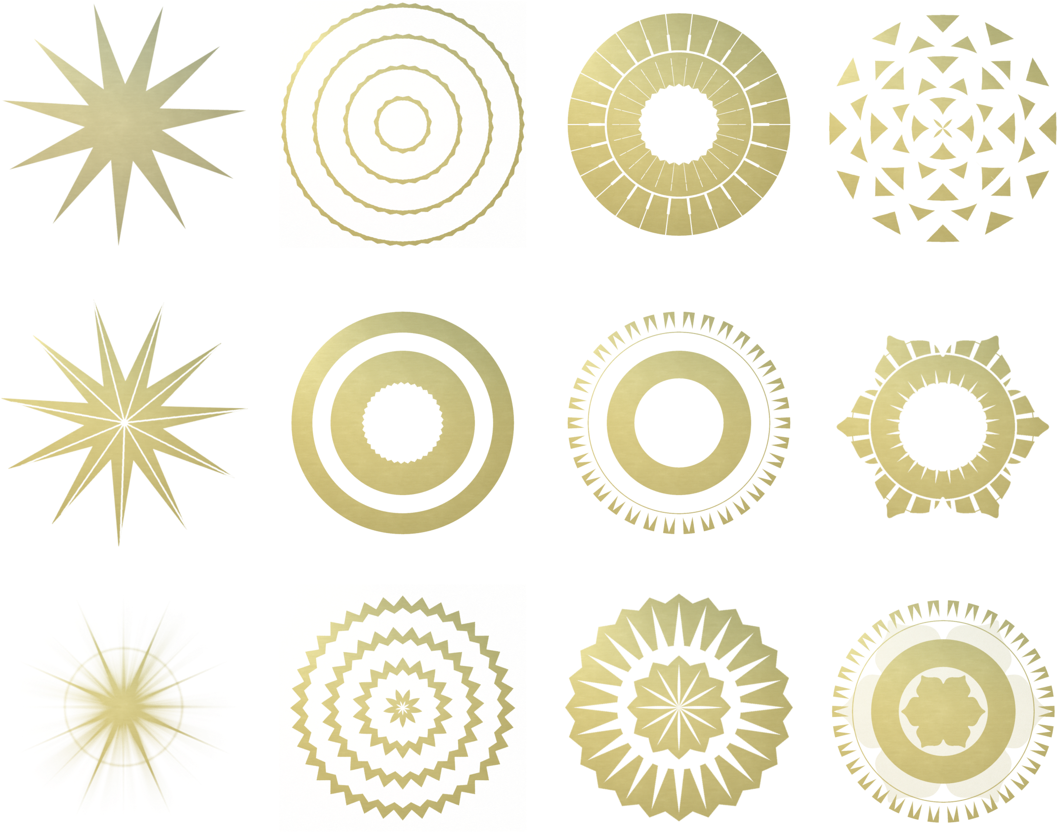 12 Plain Christmas Stars By Annapaar - Christmas Day (2300x2300)