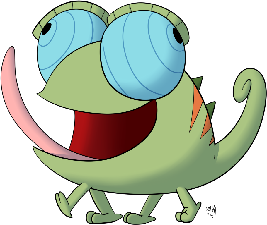 Karma The Chameleon By Katonator - Karma Best Fiends (923x785)