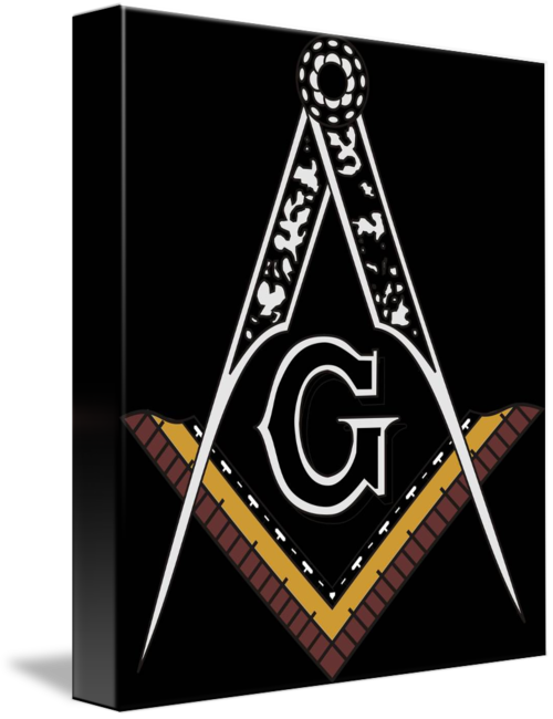 Share On Tumblr - Gallery-wrapped Canvas Art Print 11 X 13 Entitled Masonic (500x650)