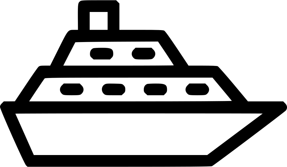 Cruise Ship Travel Vacation Water Svg Png Icon Free - Cruise Ship (980x572)