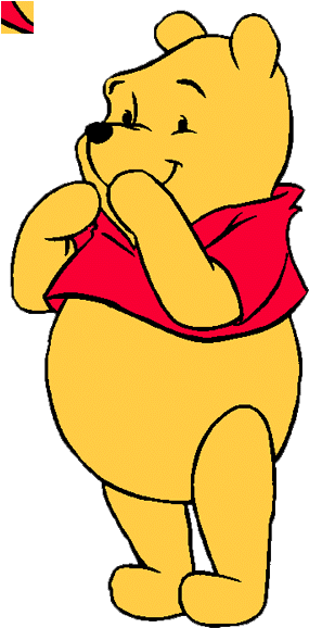 Free Christmas Winnie The Pooh Clipart - Winnie The Pooh Clip Art (300x583)