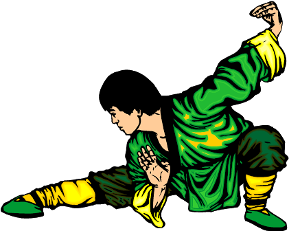 Smooth Green Snake Clipart Karate - Shaolin Kung Fu Styles (2048x1643)