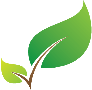 Tree Services - Two Leaves Icon (438x387)