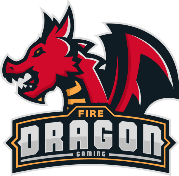 Fire Dragons Gaming - Logo Gaming Dragon Png (600x589)