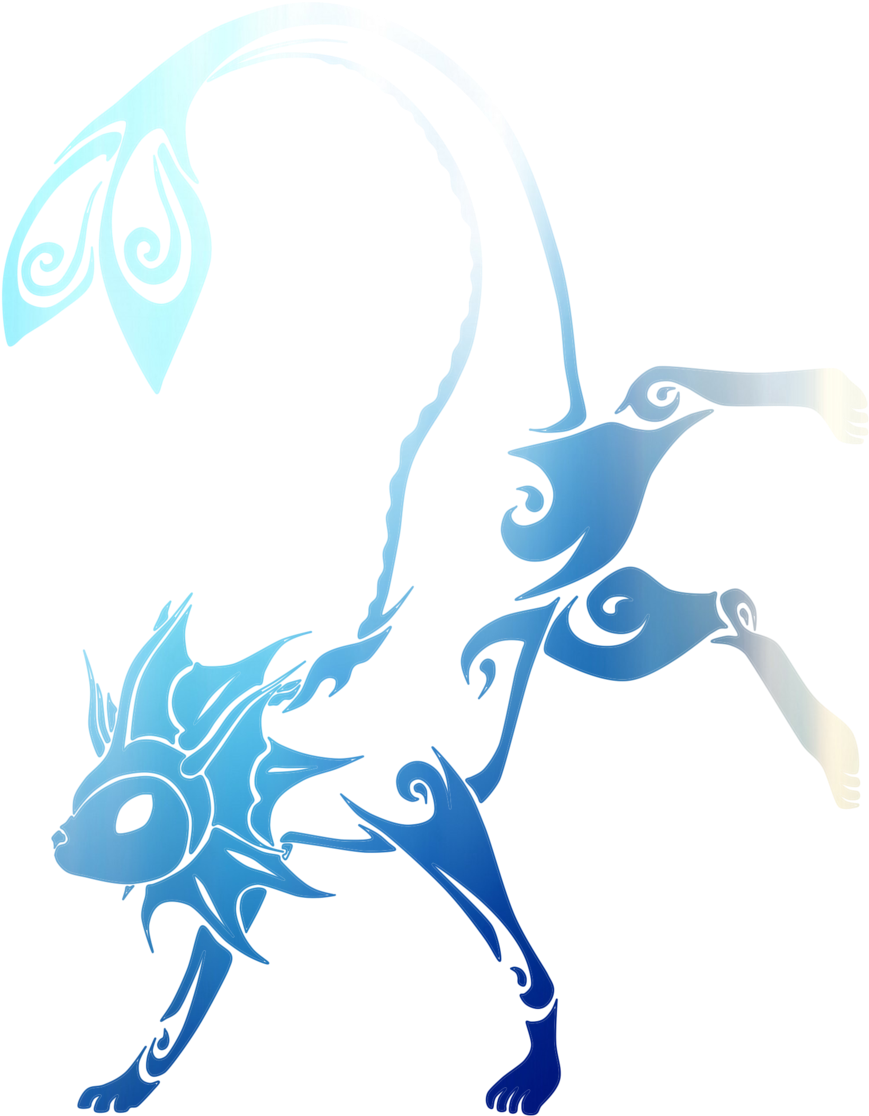 Deviantid - Vaporeon Tribal (900x1168)