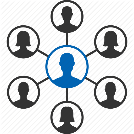 Communiation, Community, Friends, Group, Network, Networking, - Network Group Icon (512x512)