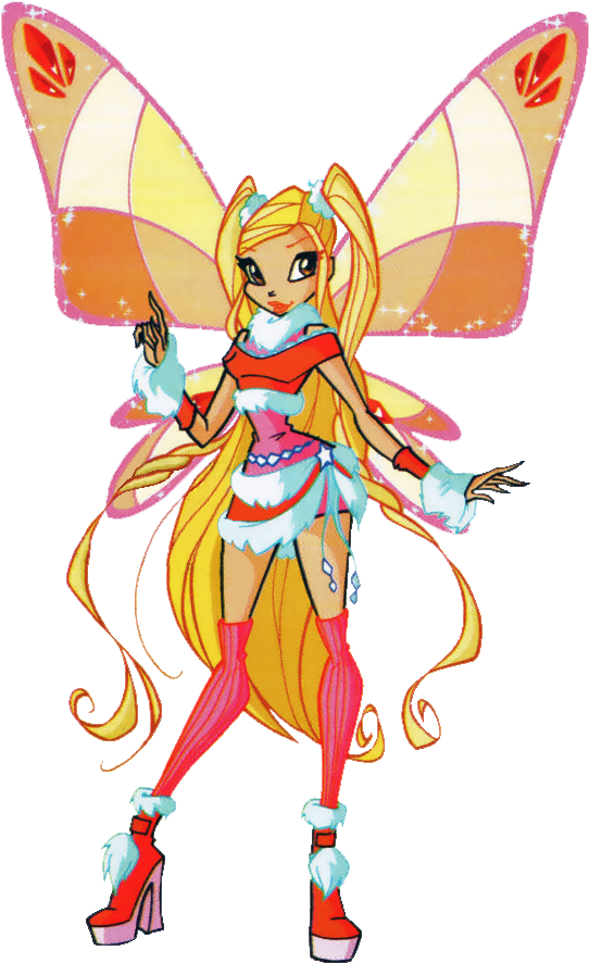 Outfits - Season 4 - Stella - Lovix - Winx Club Stella Lovix (563x899)