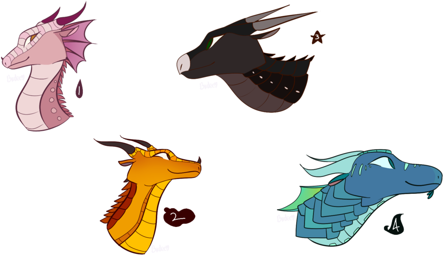 Wings Of Fire Adoptables [25 Points Open] By Compoundinterest - Cartoon (1024x576)
