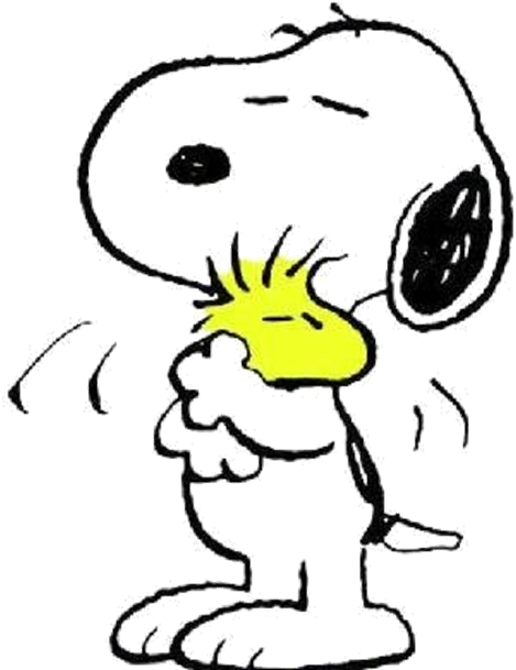 File History - Snoopy And Woodstock Vector (486x610)