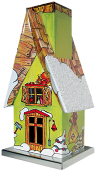 Smoking House Forest Hut Winter - House (354x354)