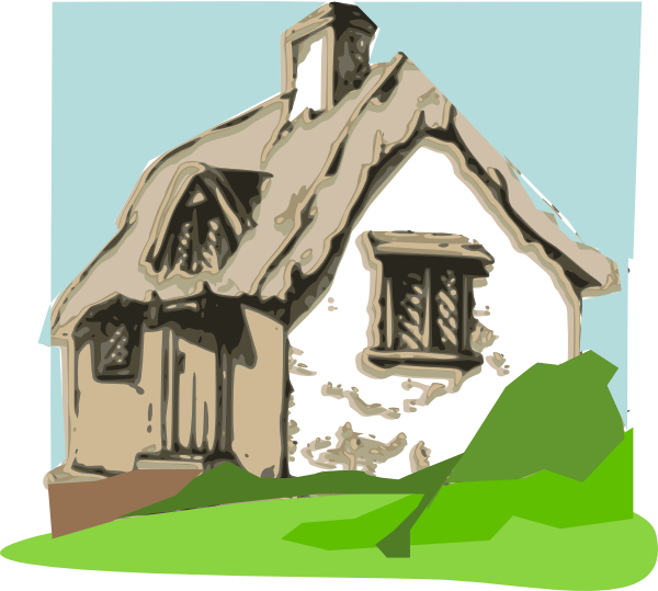 Cottage Cartoon Png (600x539)