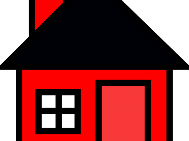 House Fire Clipart Free Download Clip Art Carwad Net - Red House Clip Art (640x480)