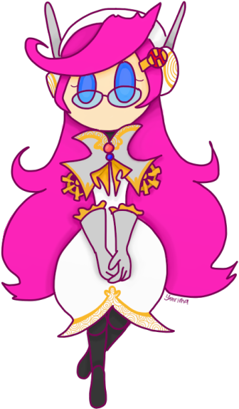 Perfect And Elegant Secretary - Cartoon (500x656)