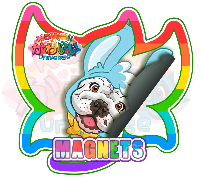 English Bulldog Clipart Kawaii - Cartoon (800x800)