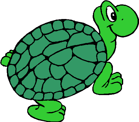 Turtle Images Cartoon - Iota Phi Lambda Sorority (542x486)