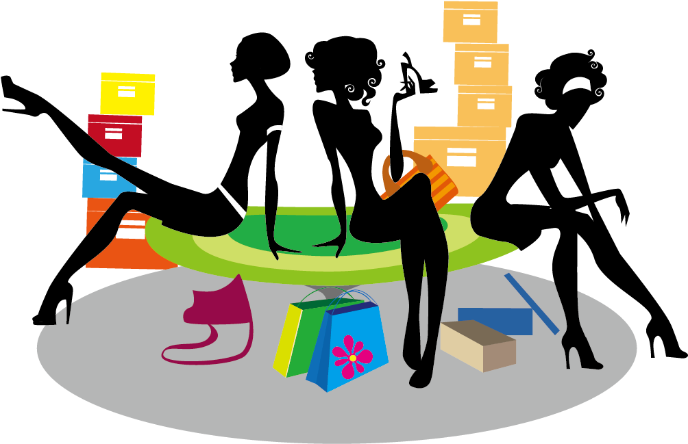 Shopping Stock Photography - Journée De La Femme Invitation (1181x1181)