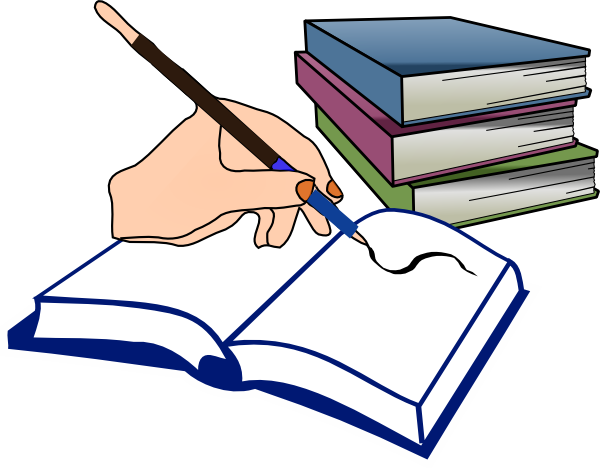 Language Clipart - Stack Of Books Clip Art (600x468)