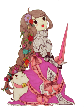 Animations, Bee, And Colorful Image - Bee And Puppycat Art (500x567)