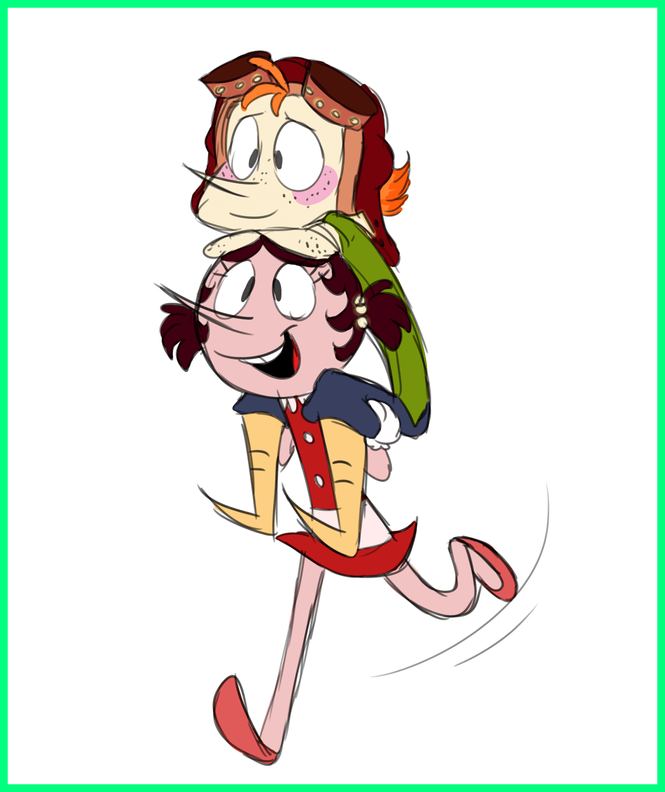 Bouquet Clipart Cake Pop Bouquet Clipart The Best He - Hilda X Cagney Human (1310x1560)