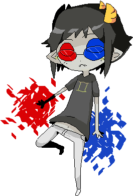 Pixel Art Tumblr Homestuck Go Back > Gallery For > - Pixel Art Tumblr Homestuck (283x442)