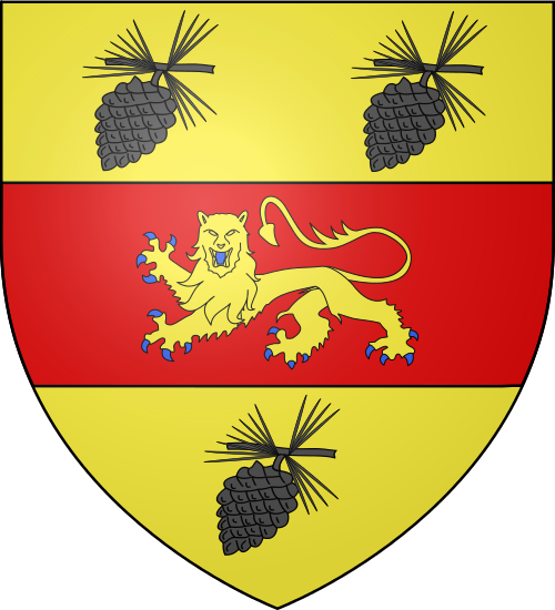 Pineapple Cartoon 23, Buy Clip Art - Blason Landes (500x550)