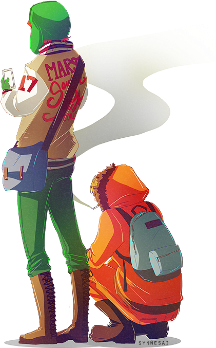 Free Kenny Mccormick Anime Tumblr - Kyle Broflovski Transparent (500x700)