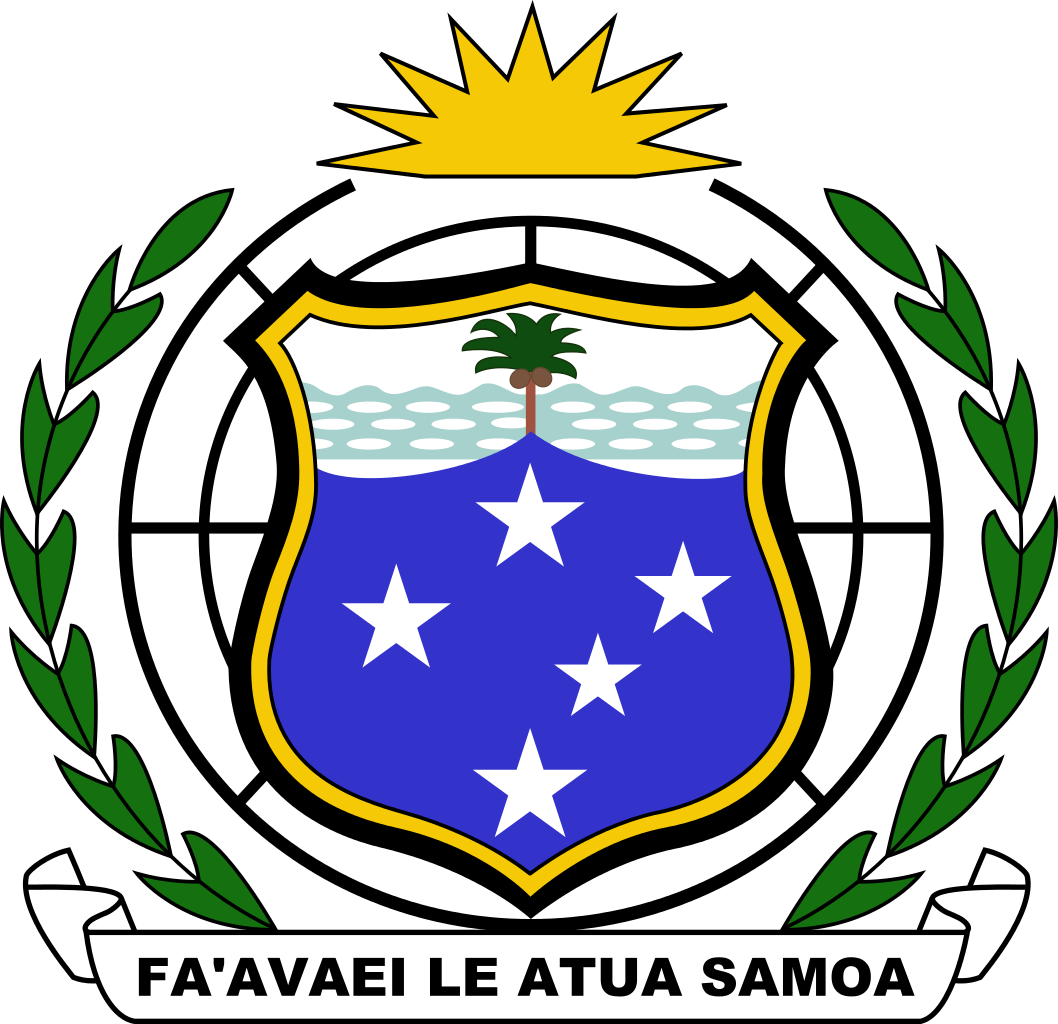 Coat Of Arms Of Western Samoa - Samoa Coat Of Arms (1058x1024)