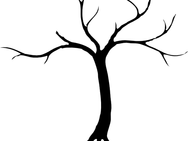 Dead Tree Clipart Silhouette - Dead Tree Clip Art (640x480)