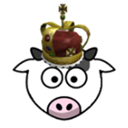 King Cow - Cow Pumping Sign (420x420)