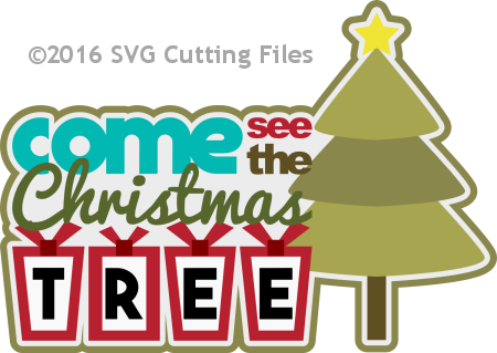 Come And See The Christmas Tree - Christmas Tree (450x319)