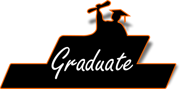 Graduate 2 Png Clip Arts - Graduation Clip Art Png (600x294)