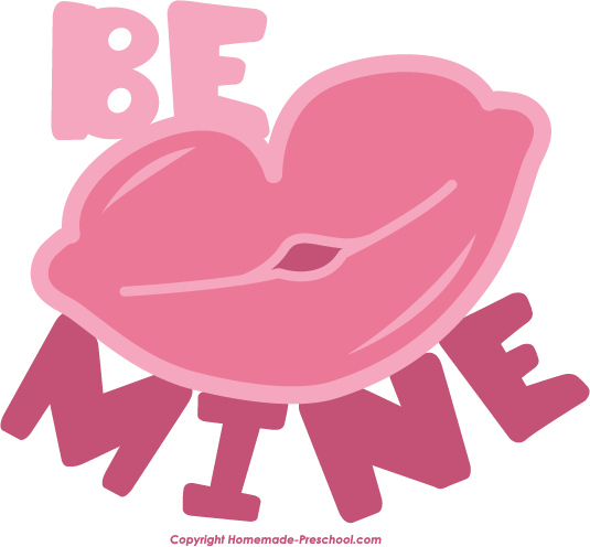 Clipart Of A Cartoon Female Frog Holding A Red Valentine - Valentines Lips Clipart (535x496)