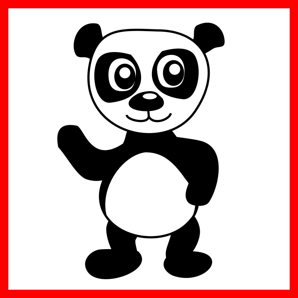 The Best Cartoons For Cute Baby Panda Coloring Pages - Panda Bear Clip Art (1014x1014)