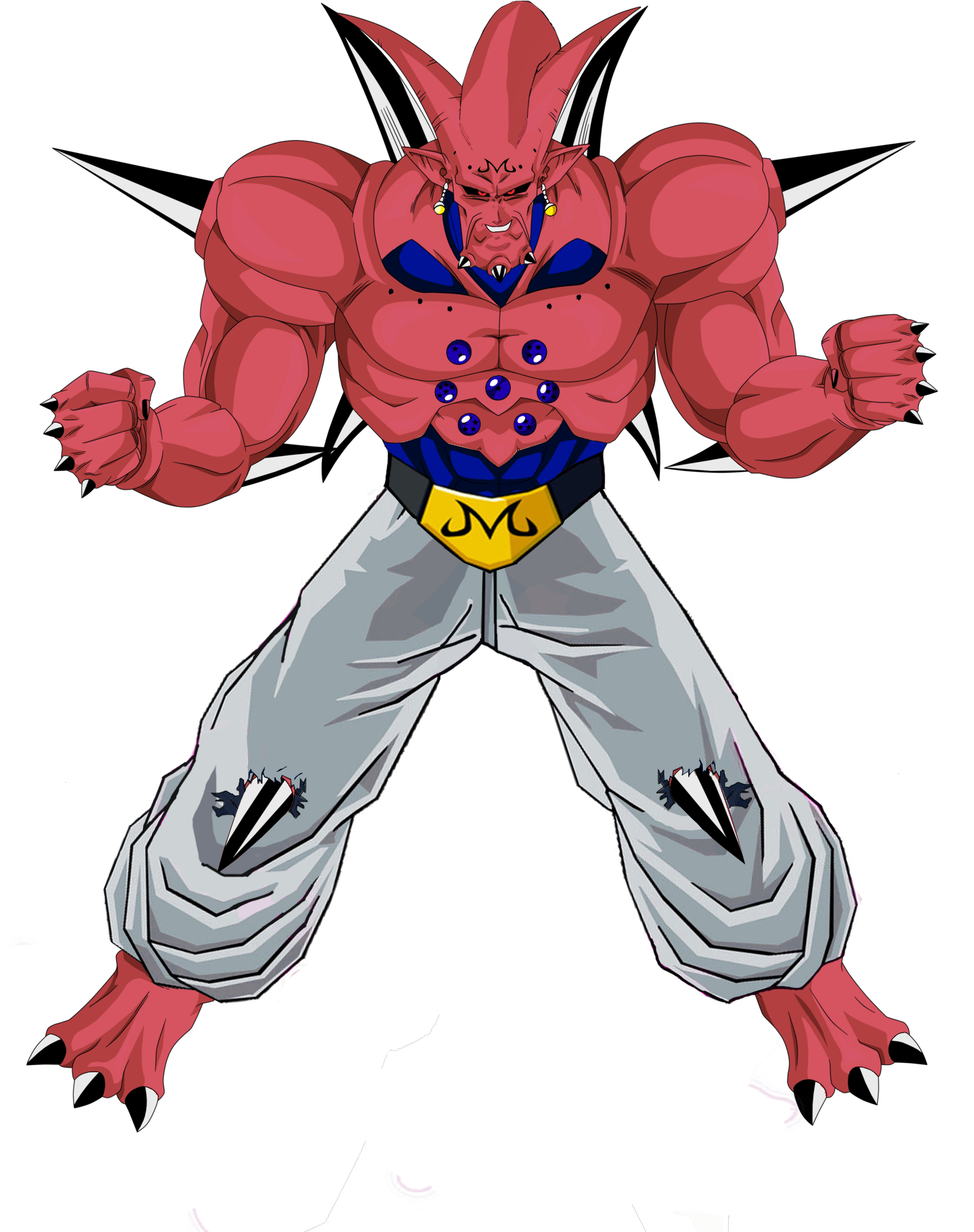 Super Buu Abs Omega Shenron By Jackoneill007-d55bfeu - Super Buu Omega Shenron Absorbed (1592x1960)