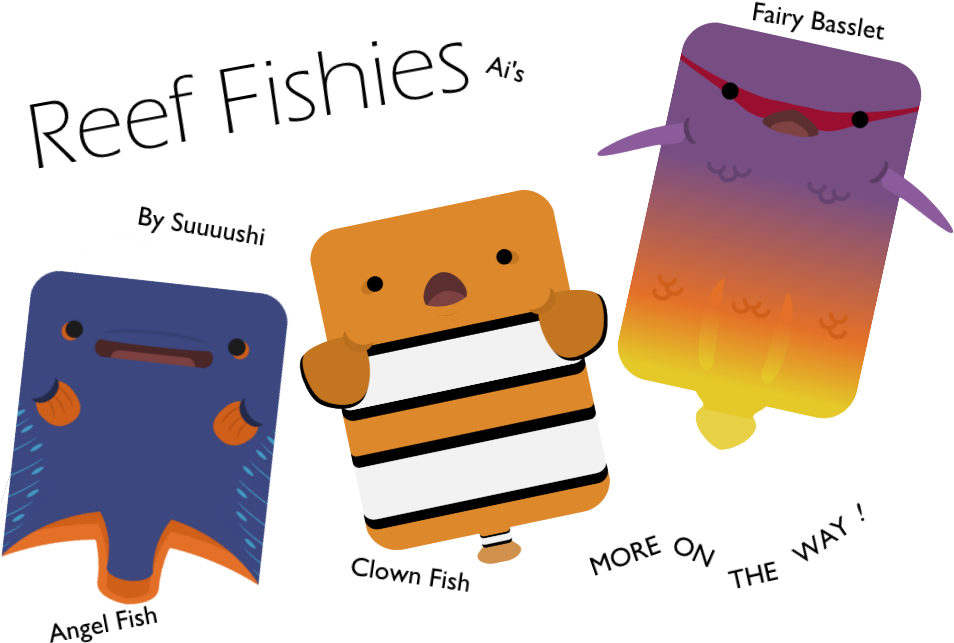 Animal[animal] 3 Ai Reef Fish - Cartoon (1000x664)