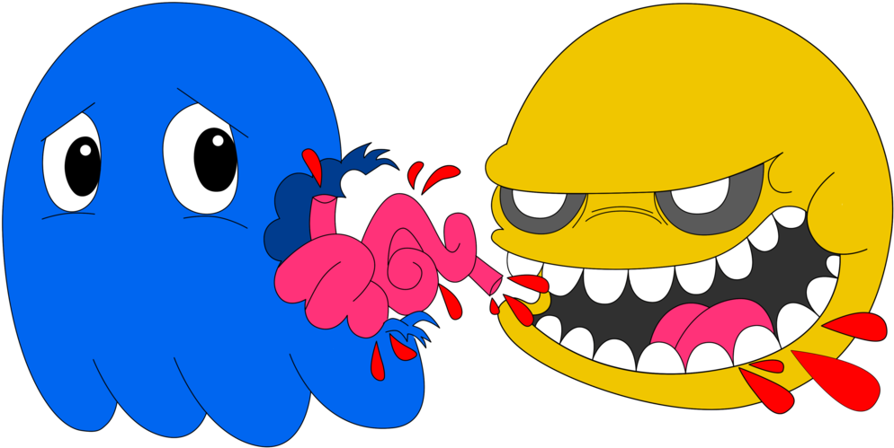 Pac Man Killer By Perrito Gatito - Pac Man The Killer (1024x530)