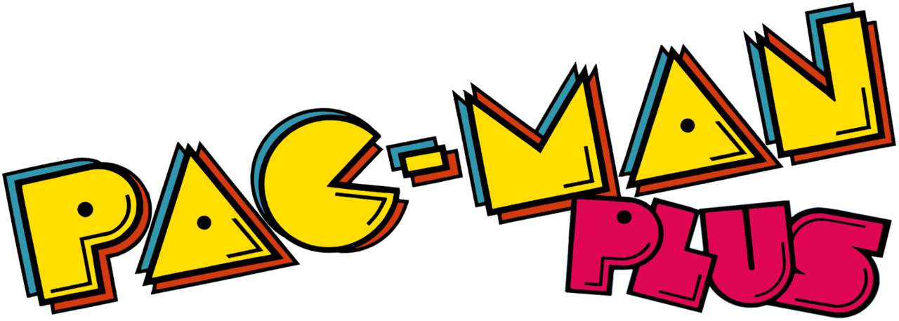 Pac-man Plus Logo By Ringostarr39 - Pac Man Plus Arcade Logo (1280x457)
