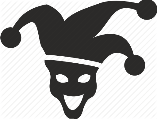 Hat Clipart Joker - Joker Hat (512x389)