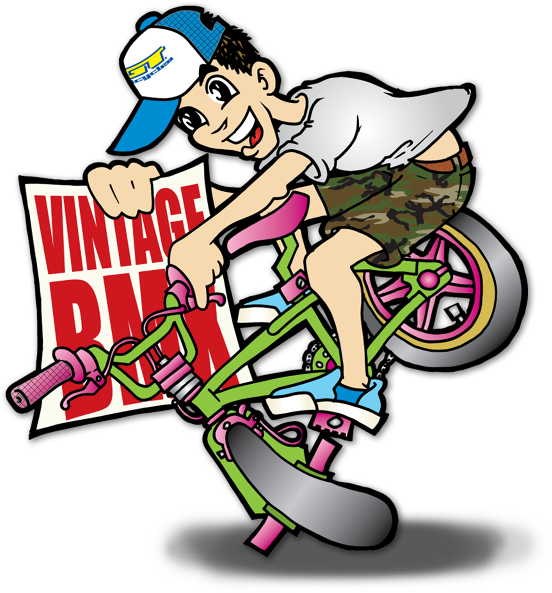 Vintage Bmx - Cartoon (640x640)