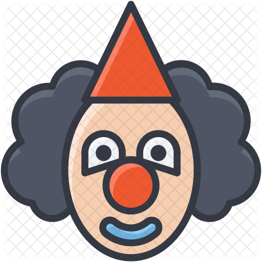 Joker Face Icon - Clown (512x512)