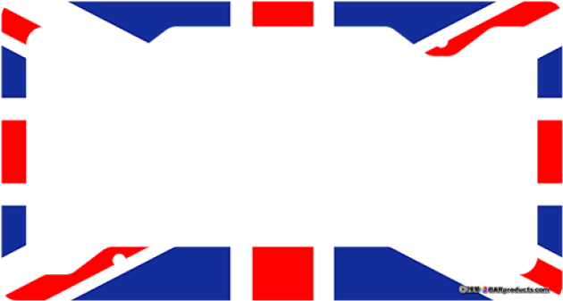 British Flag Clipart Frame - British Flag Frame Png (640x480)