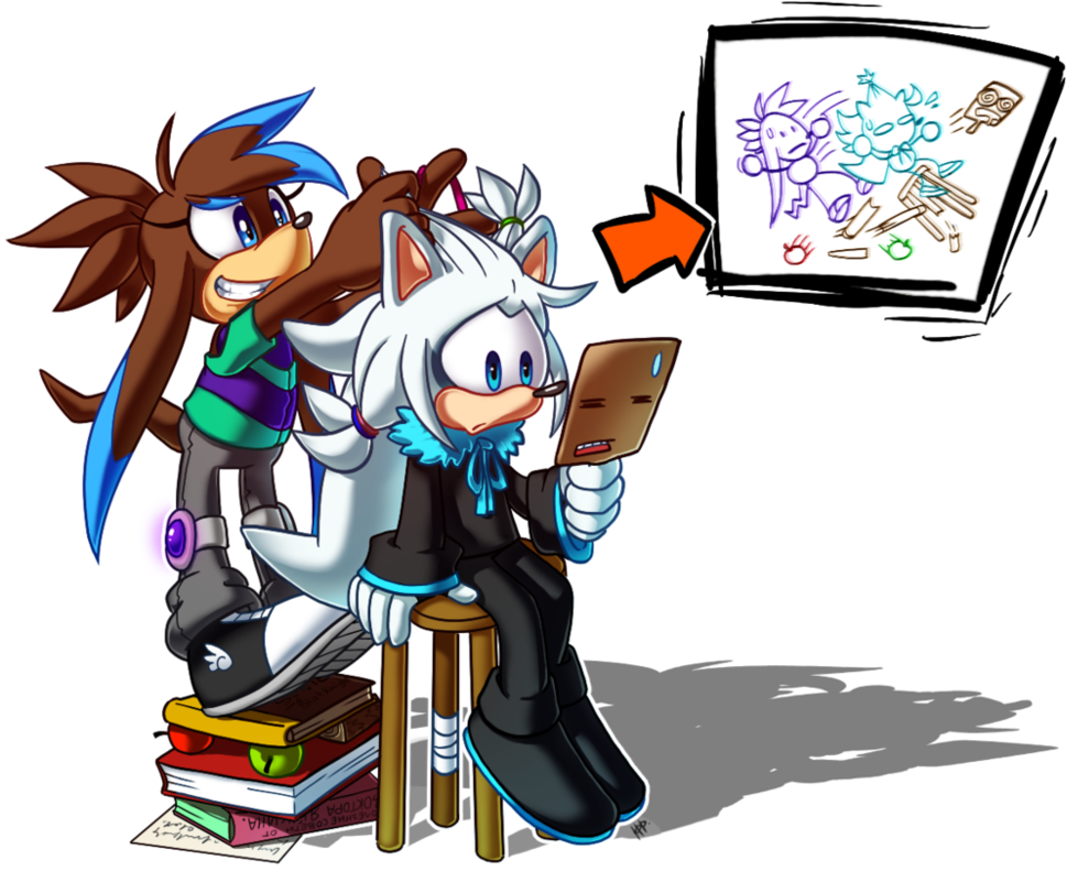 Playing A Hair Stylist By Ketrindarkdragon - Cartoon (998x800)