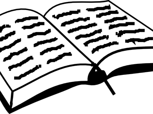 Open Bible Clipart - Open Book Clip Art (640x480)