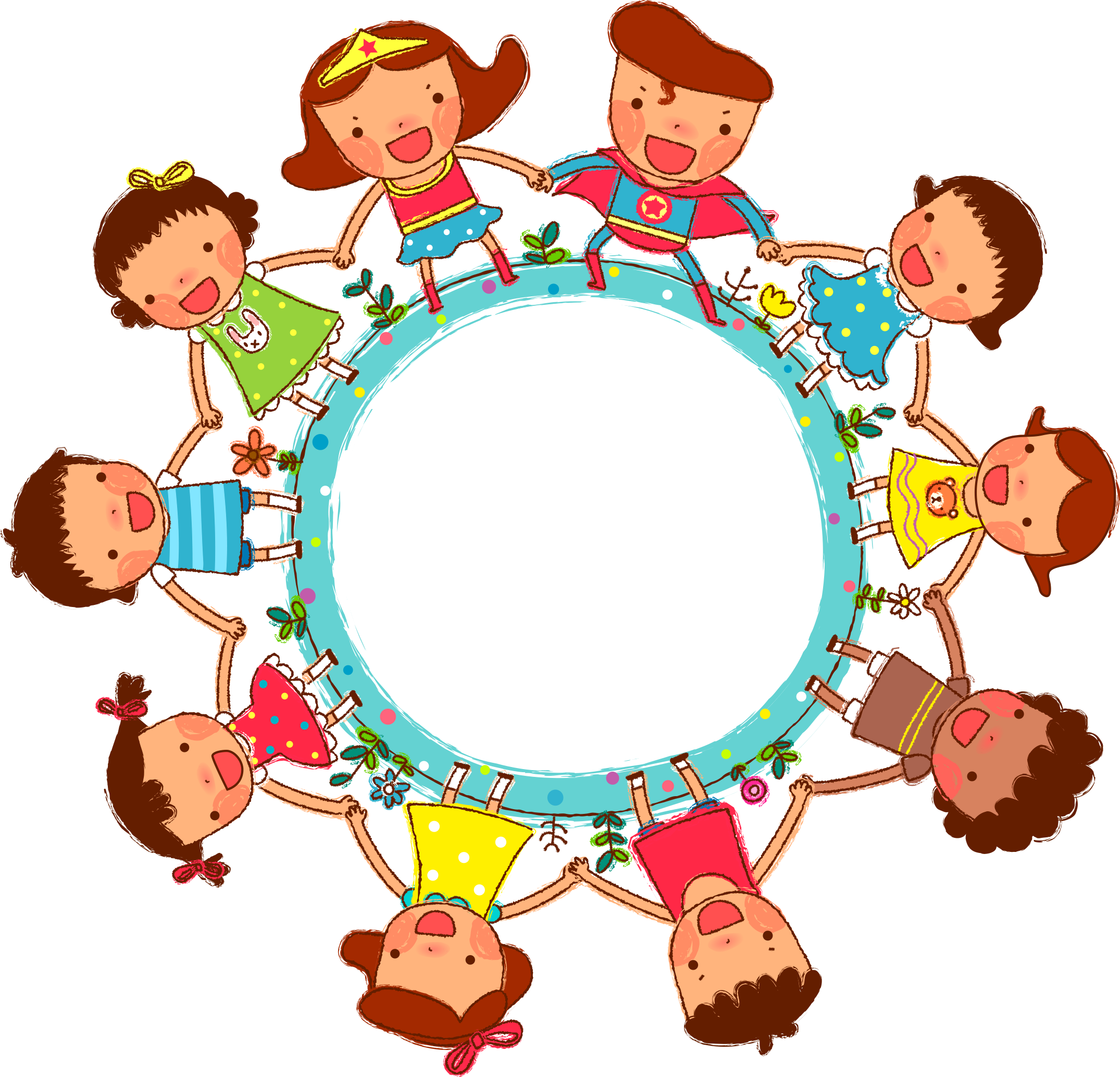 Clip Art Child Vector Graphics Image Illustration - Childrens Day Cartoon (2150x2067)