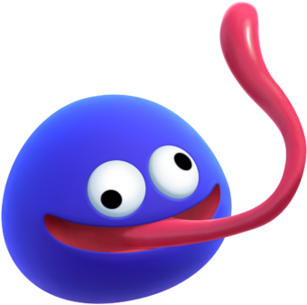Kirby Star Allies Artwork - Gooey Kirby Star Allies (350x342)