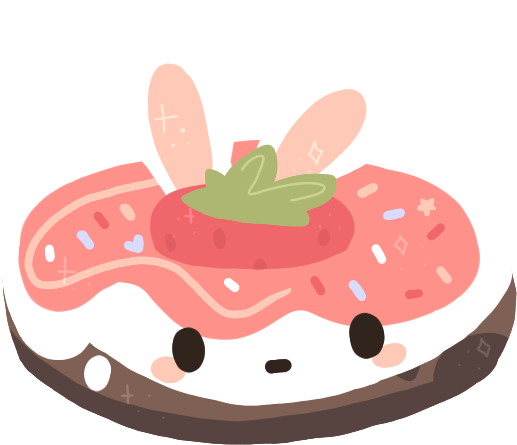 Joy Doughnut By Bunaberry - Joy Doughnut By Bunaberry (594x469)