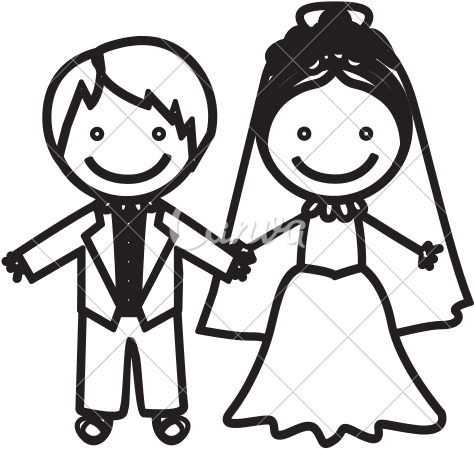 Sketch Silhouette Married Couple Icon Married Couple Drawing 550x550 Png Clipart Download