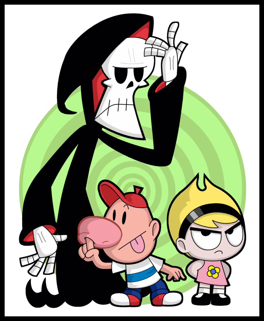 Astonishing Will It Take For You To Go Out With Me - The Grim Adventures Of Billy & Mandy (865x1050)
